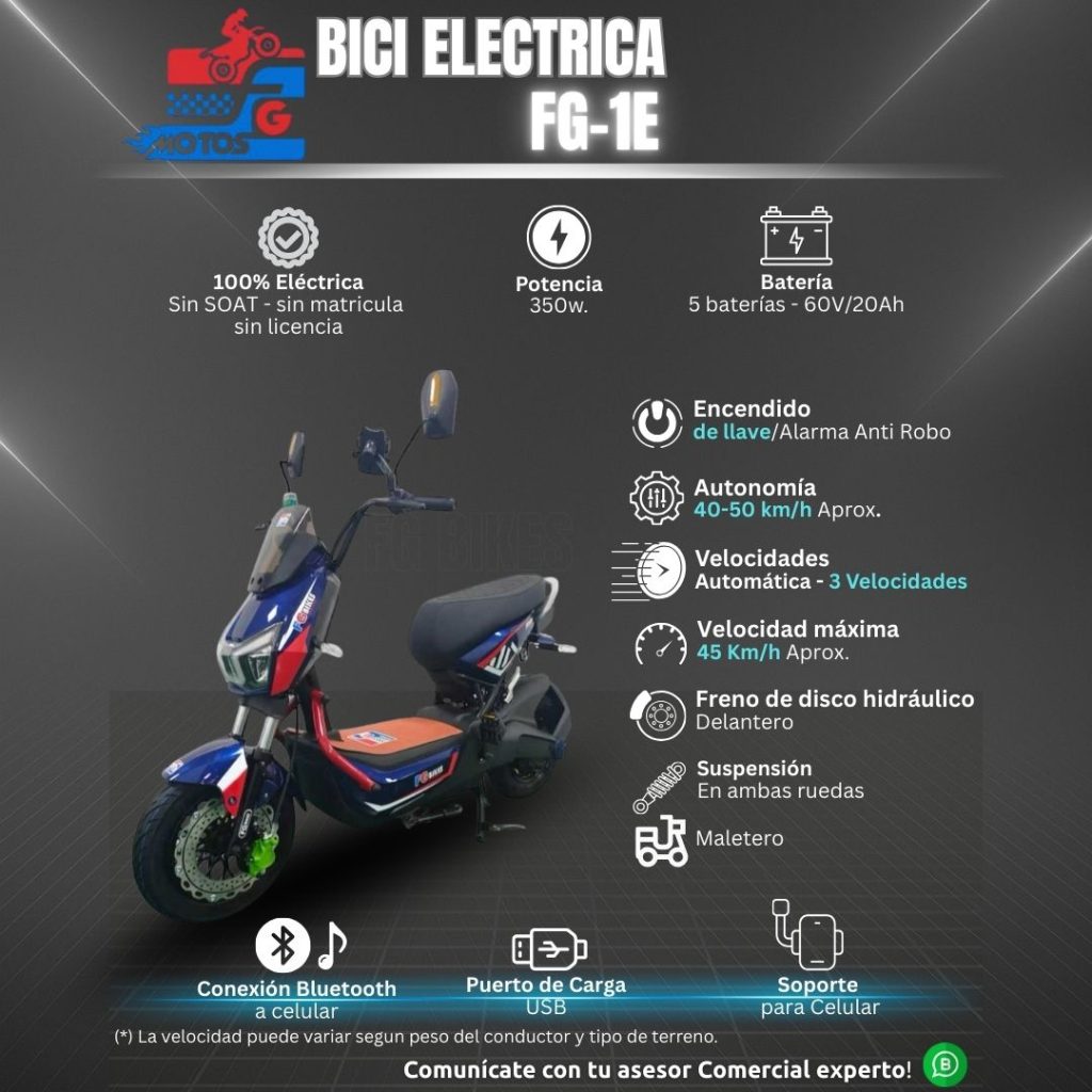 Bicicletas eléctricas FG Bikes en Arauca